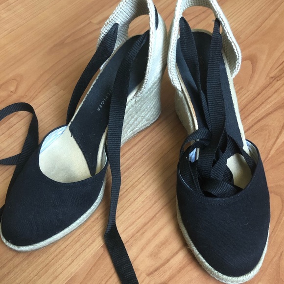 Tommy Hilfiger Shoes - Tommy Hilfiger lace-up high heel espadrille